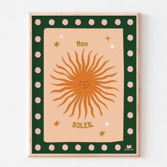 Affiche - MON SOLEIL