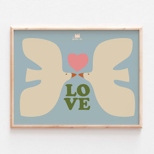 Affiche - LES OISEAUX DE L'AMOUR