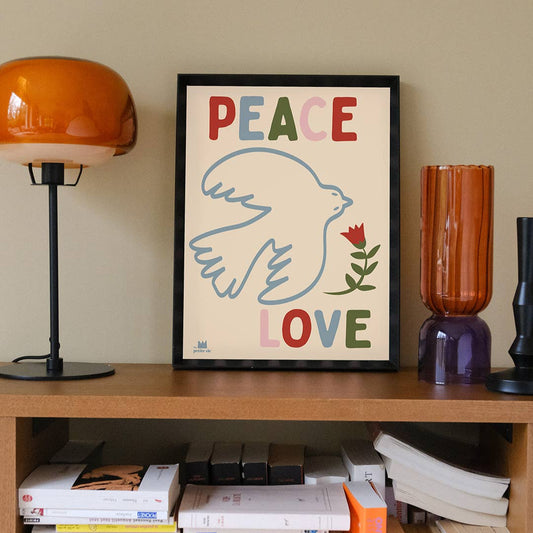Affiche - PEACE & LOVE