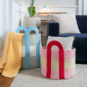 panier colombo remember panier rangement textile coloré
