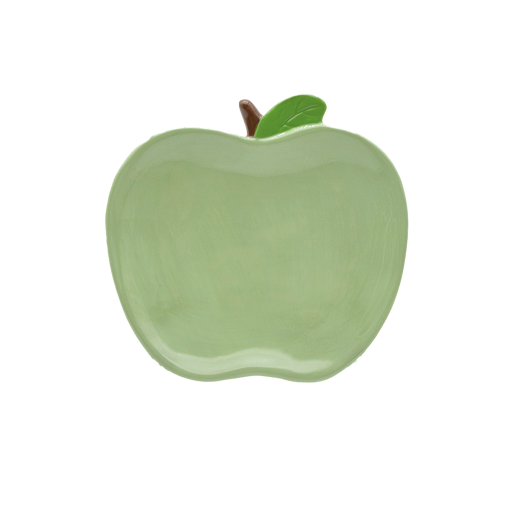 Assiette décorative en forme de pomme OPJET PARIS