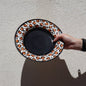 Assiette creuse motif léopard, FIERA de Maison Marmol, fabriquée en Espagne.