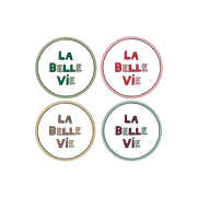 Assiettes à dessert LA BELLE VIE