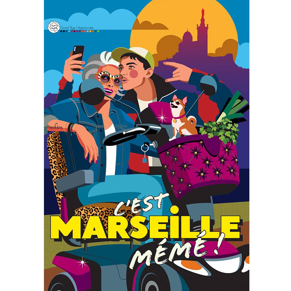Puzzle C'est Marseille Mémé !