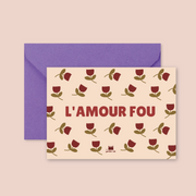 Carte - L'AMOUR FOU