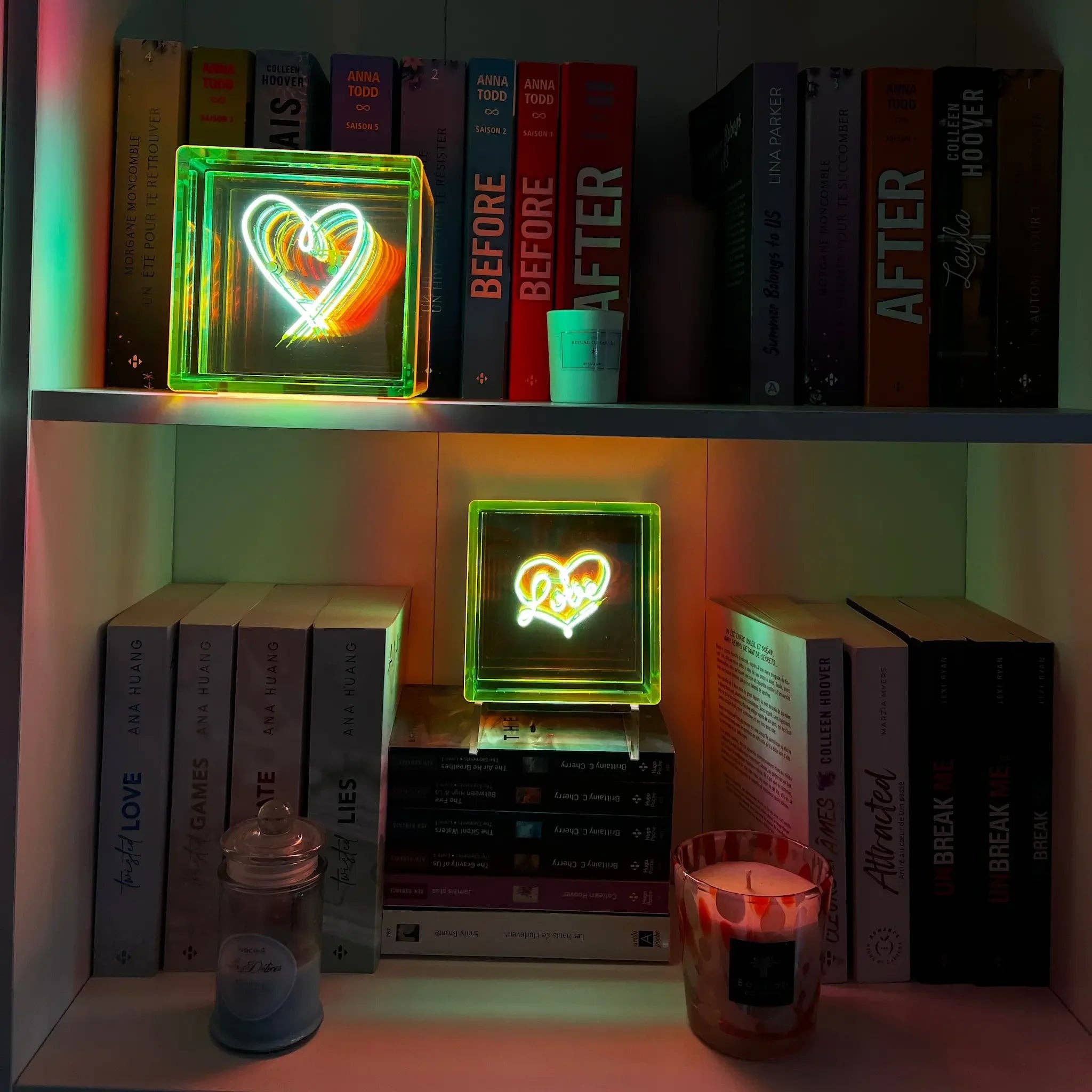 Cube lumineux LOVE