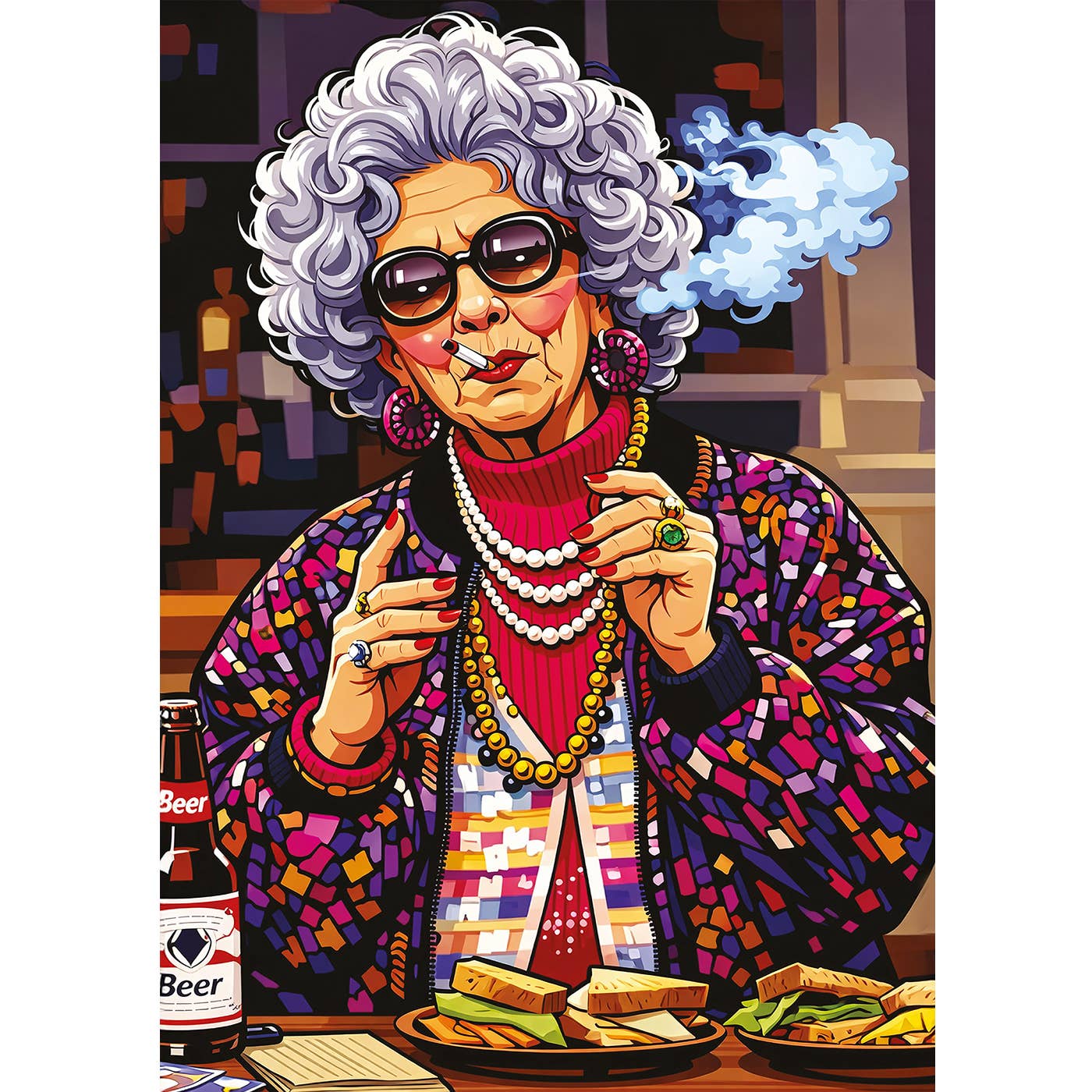 Mini puzzle 99 pièces Grand-Mère Yetta