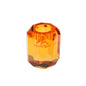 Bougeoir facette - orange