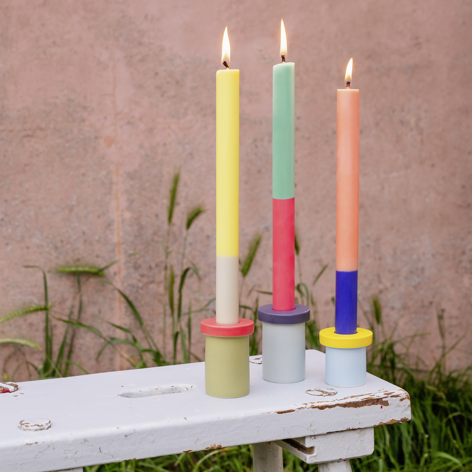 Set de 4 bougeoirs PIPPO