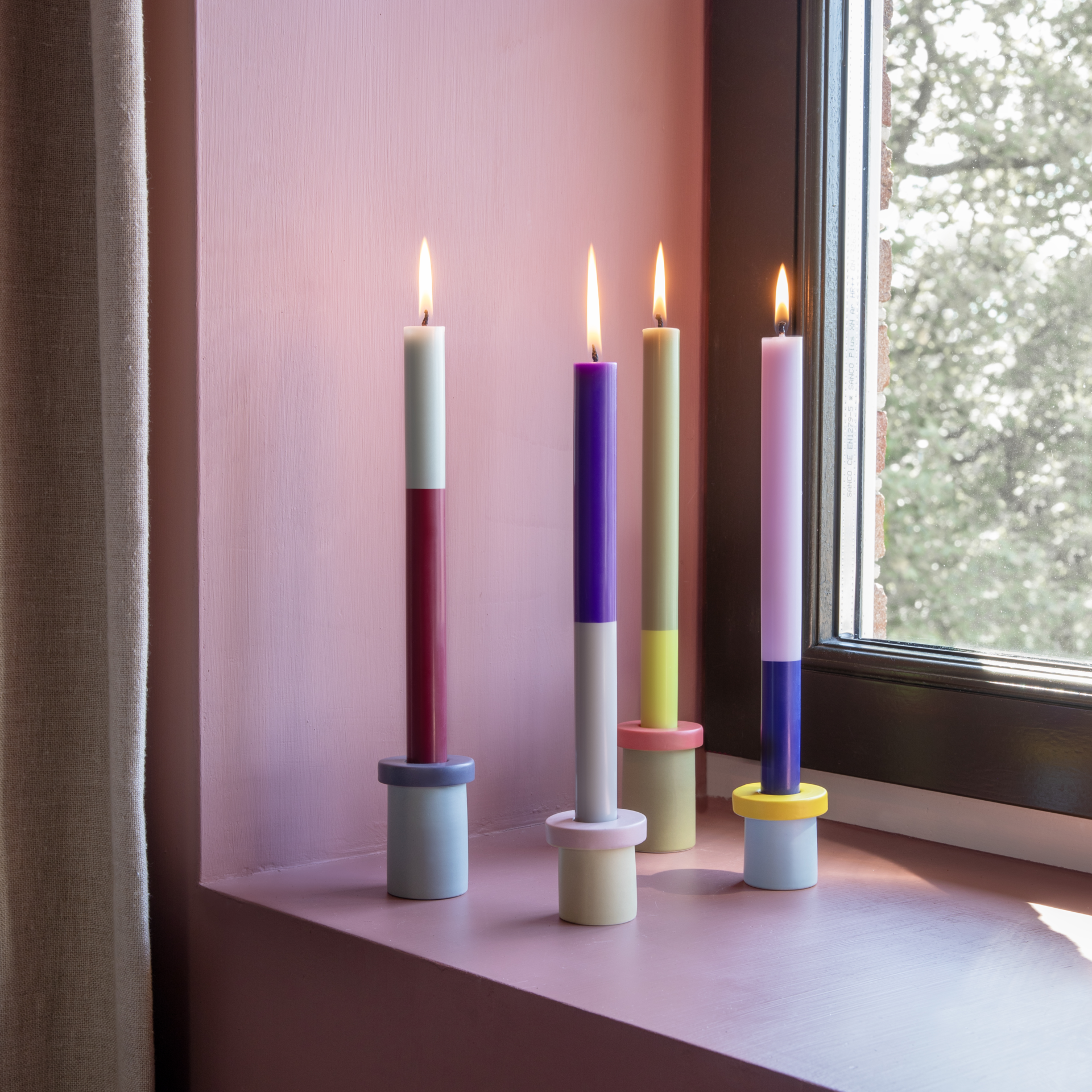 Set de 4 bougeoirs PIPPO