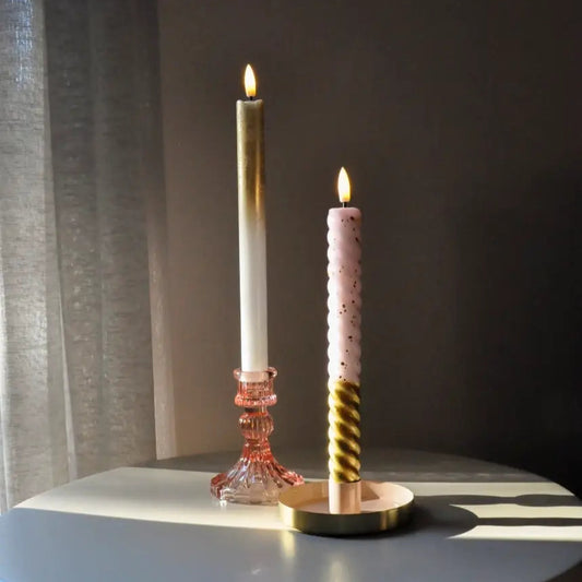 Chandelier Golden Circle - blush