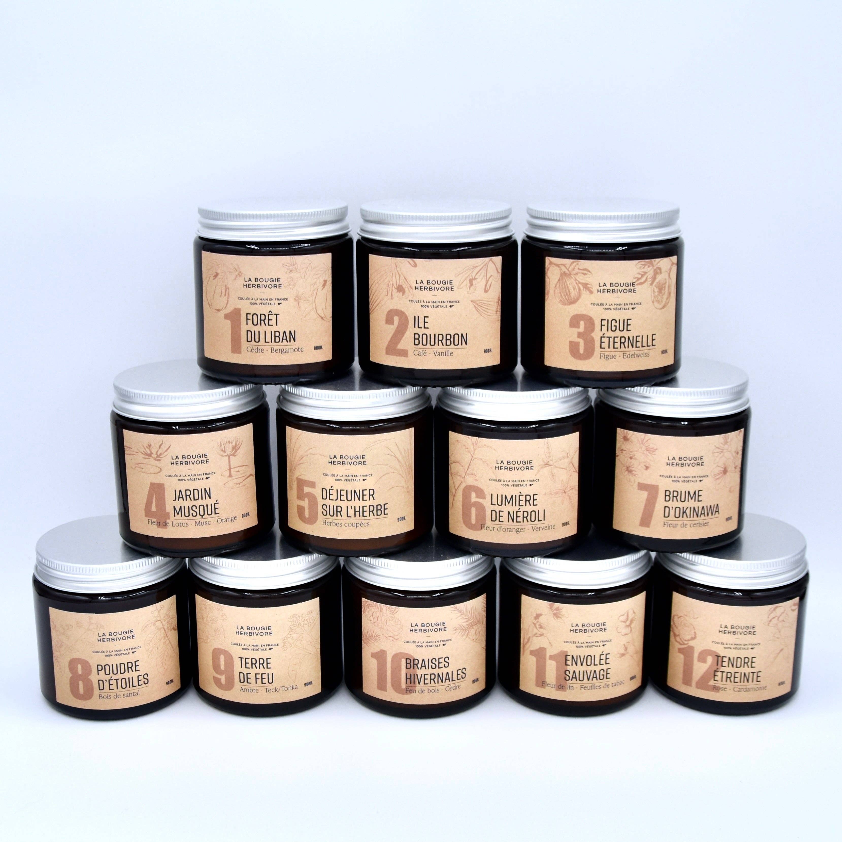 Bougies parfumées SIGNATURE - LA BOUGIE HERBIVORE
