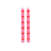 Lot de 2 bougies hautes vert intense | Helio FERRETTI