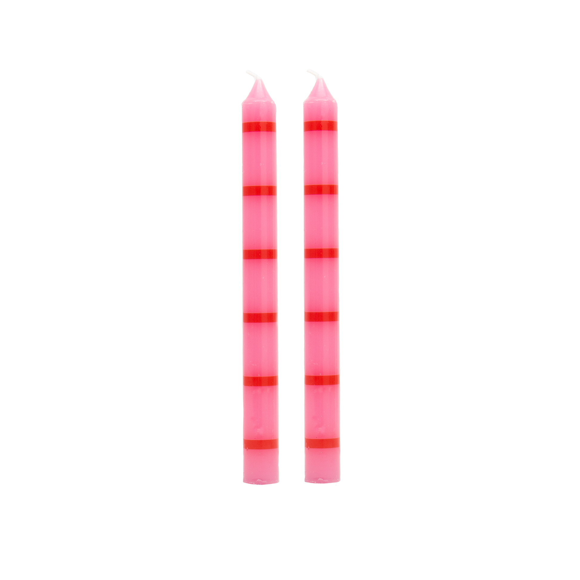 Lot de 2 bougies hautes vert intense | Helio FERRETTI
