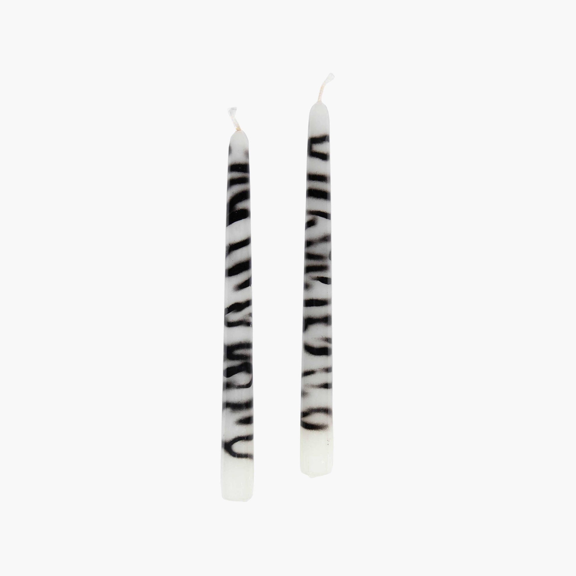 Lot de 2 bougies zebre | BETTINA JANE