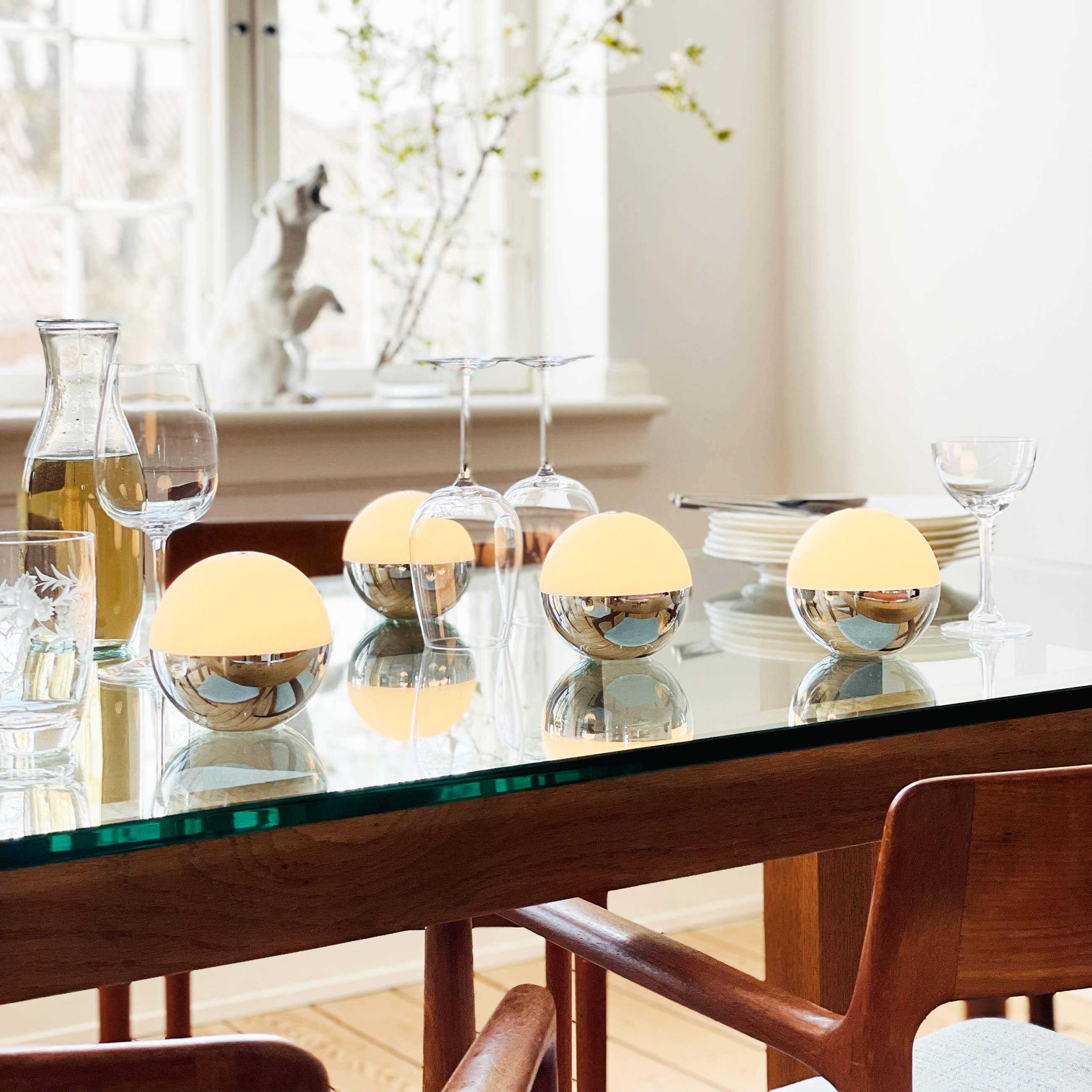 ALBA Lightball – Ensemble de 2 lampes LED sans fil