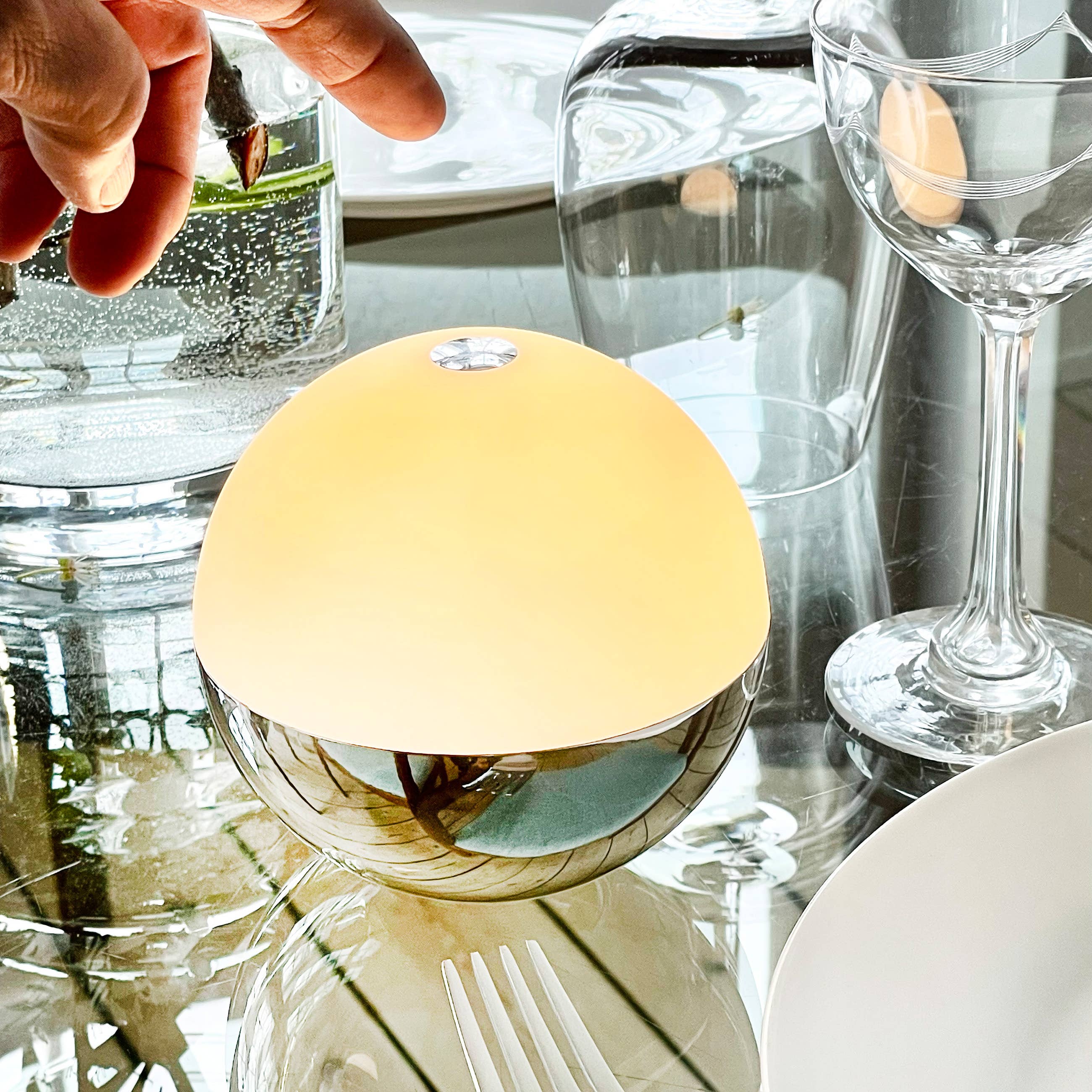 ALBA Lightball – Ensemble de 2 lampes LED sans fil