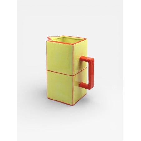 Carafe TILE - jaune & orange