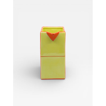Carafe TILE - jaune & orange