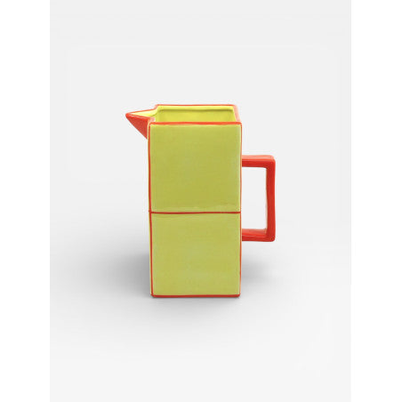 Carafe TILE - jaune & orange