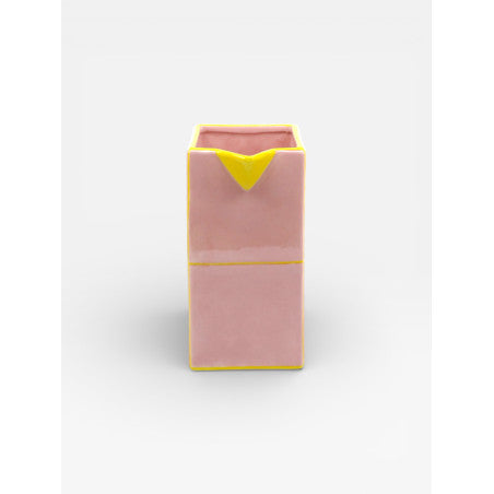 Carafe TILE - rose & jaune