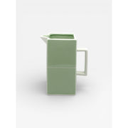 Carafe TILE - vert & blanc