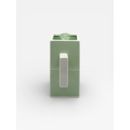 Carafe TILE - vert & blanc