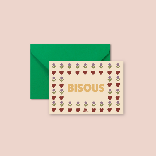 Mini carte - BISOUS