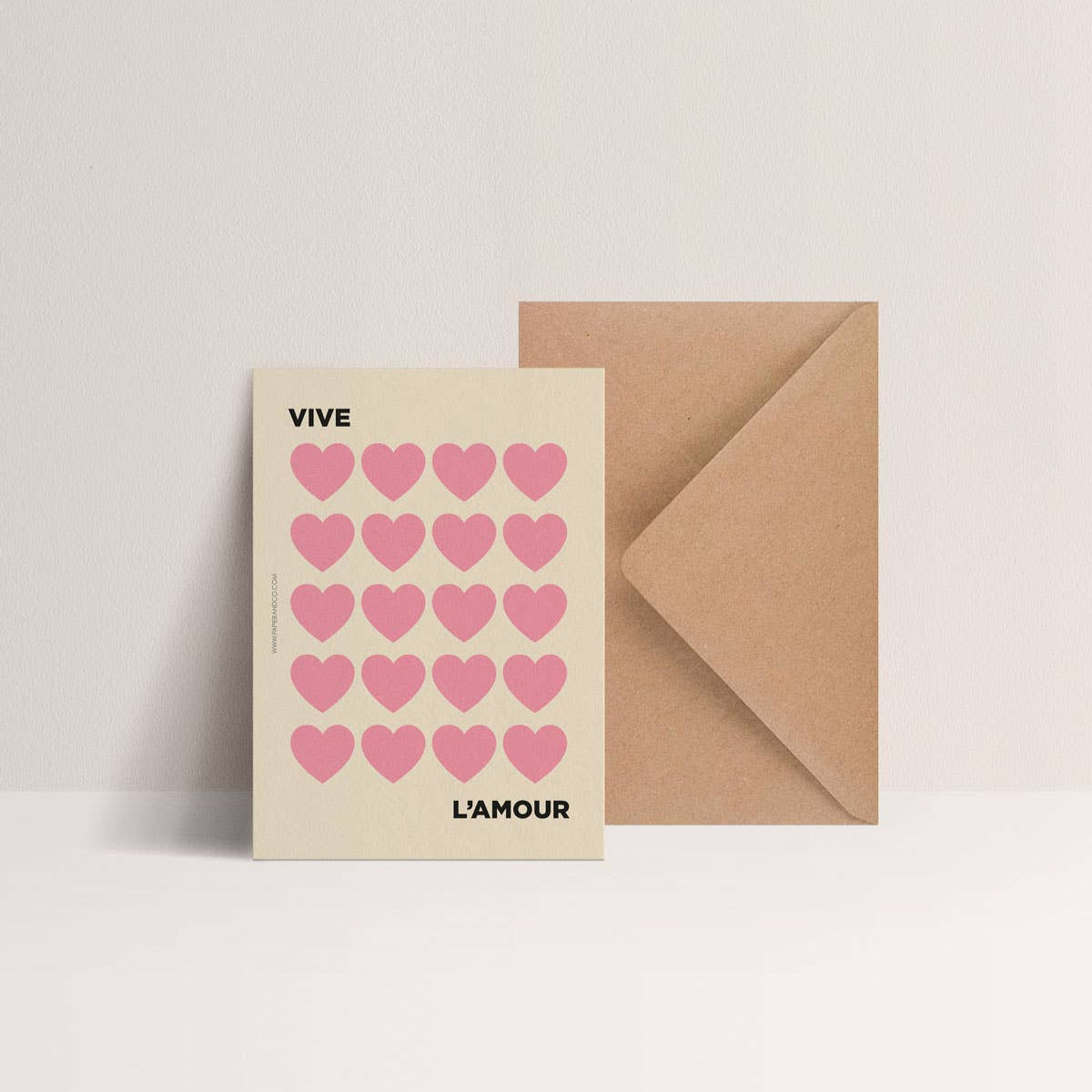 Carte - VIVE L'AMOUR