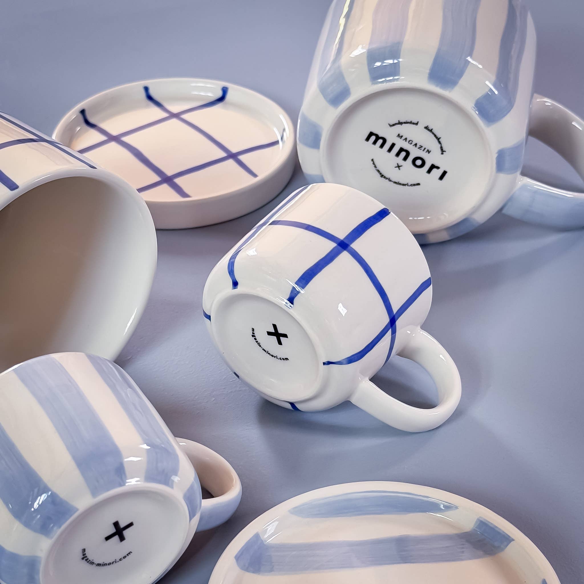 Mug STRIPES - matin azzurro