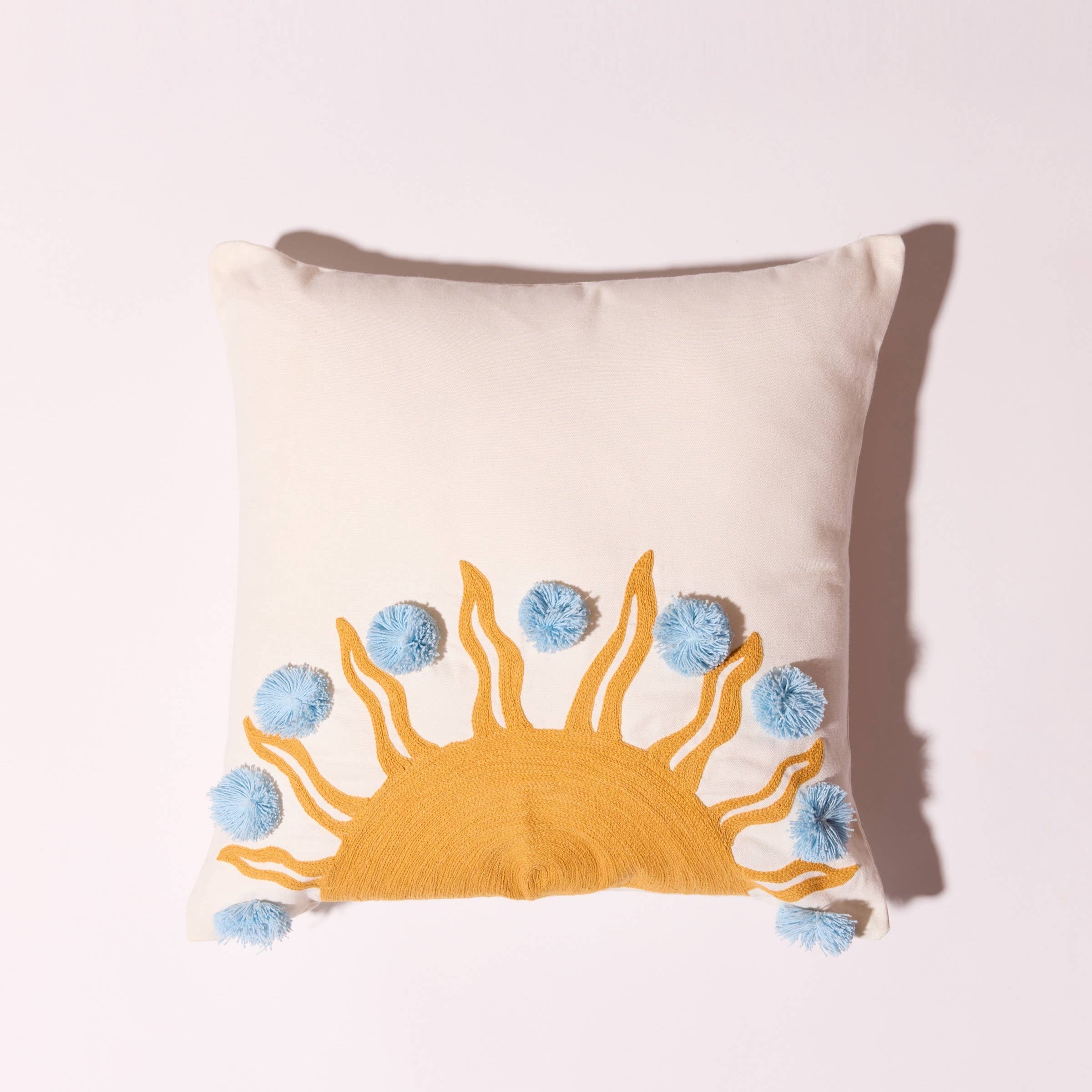 Coussin SOL - ocre