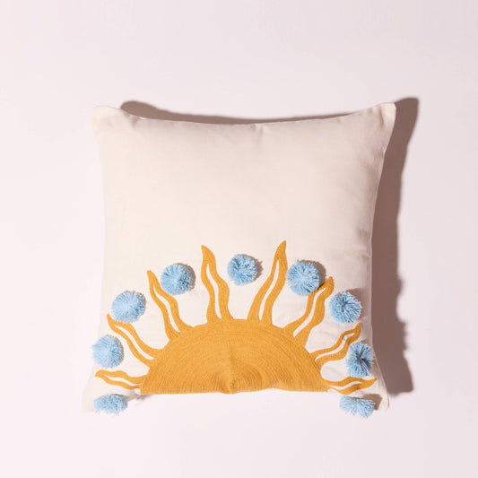 Coussin SOL - ocre