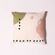 Coussin CYCLADES - kaki