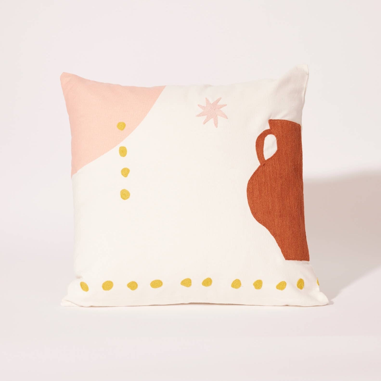 Coussin CYCLADES - terracotta