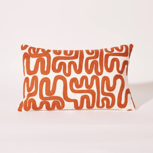 Coussin EOLE - terracotta