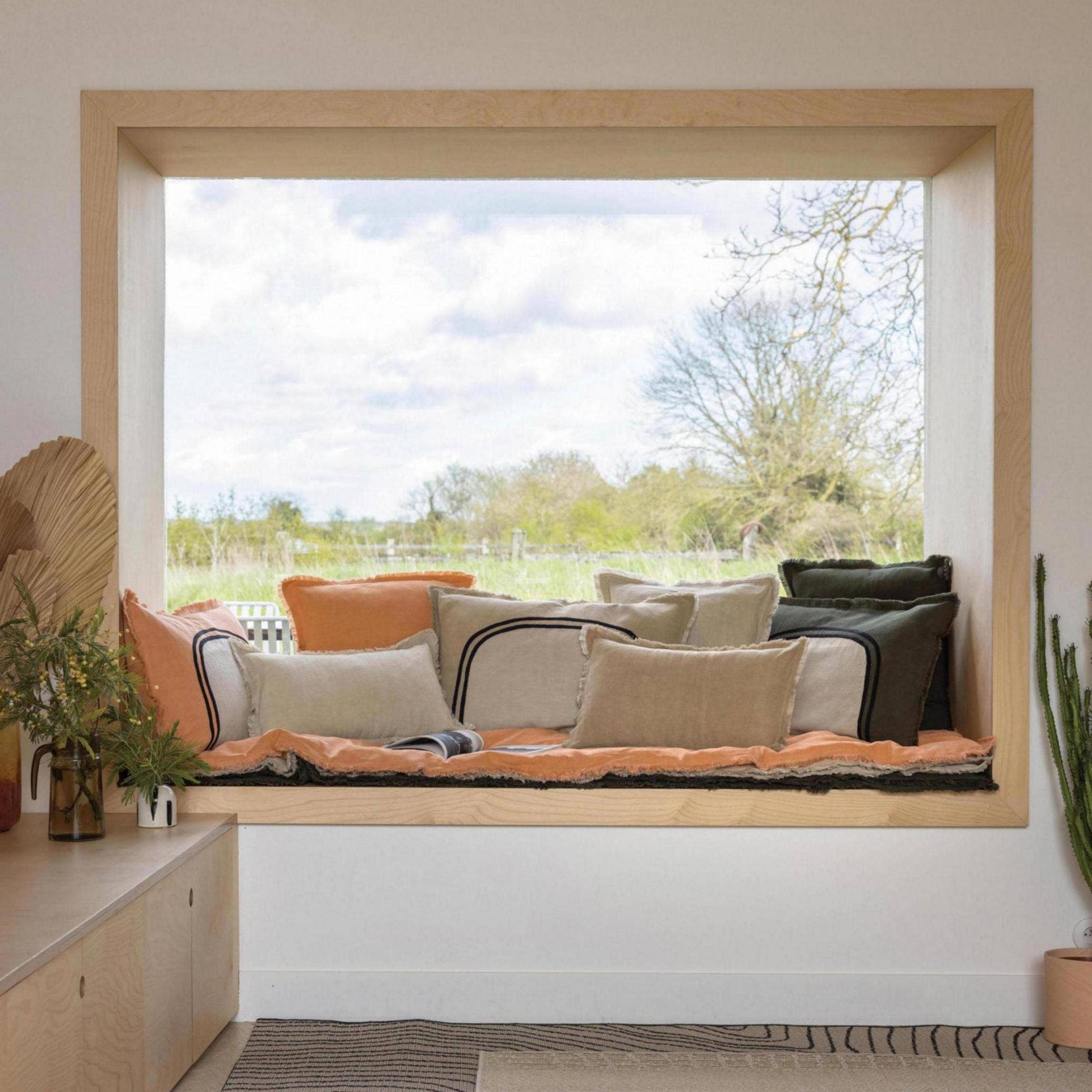 Coussins LALY, bicolores | Maison VIVARAISE