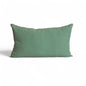 Coussin en lin uni - vert clair