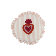 Coussin TRATTORIA COEUR rose