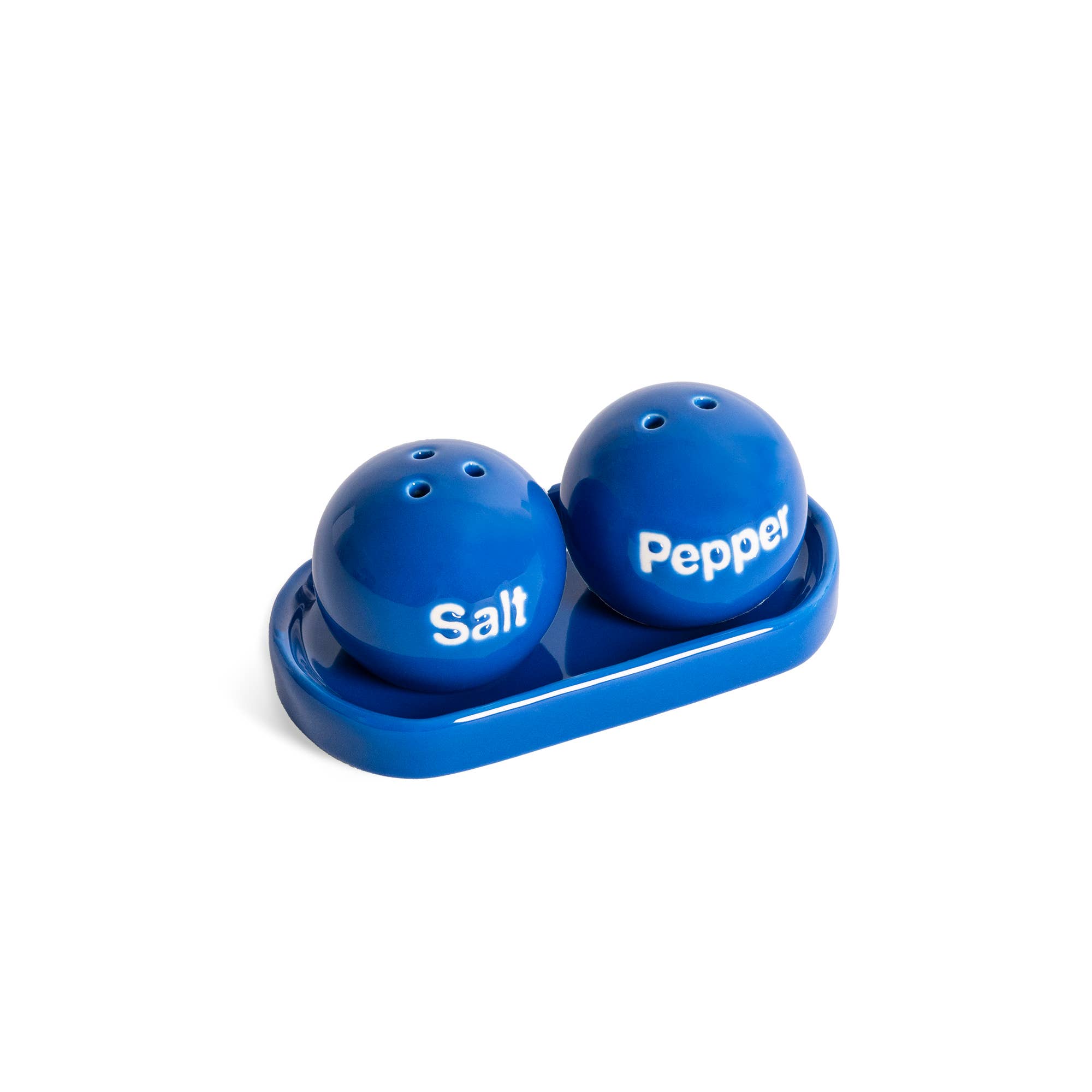 Salière & poivrière Ping-Pong - bleu