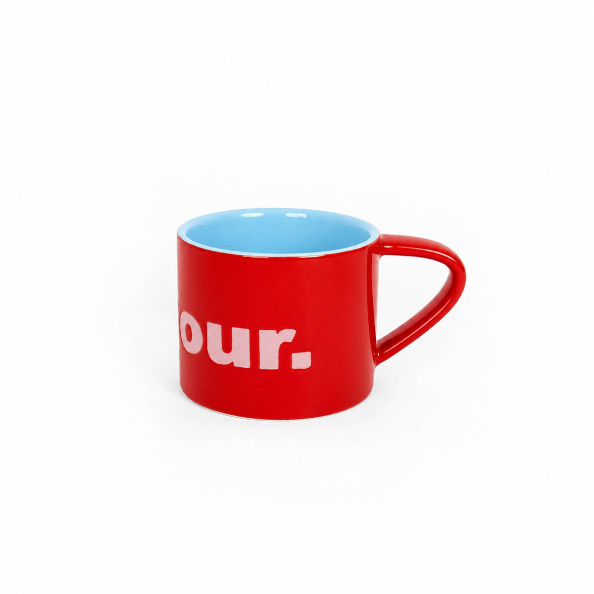 Mug BONJOUR - rouge
