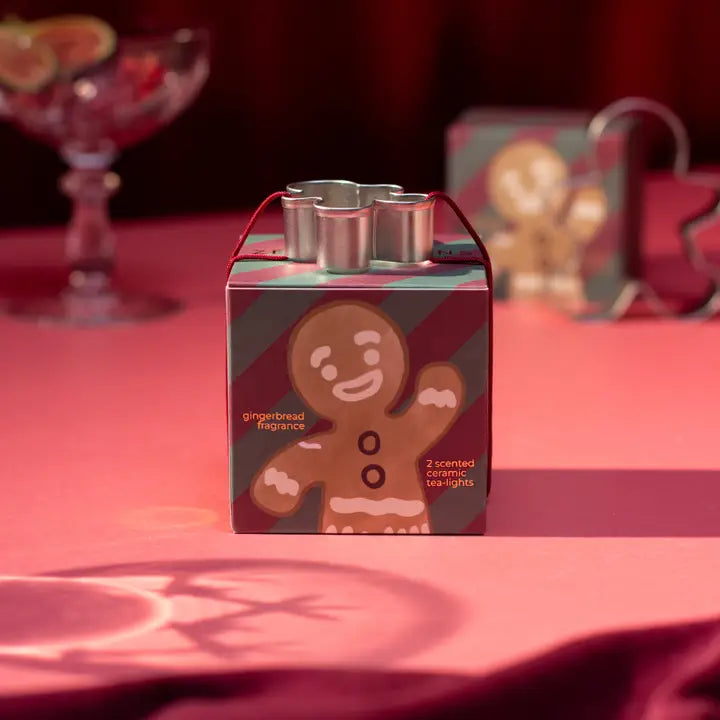 Coffret bougies chauffe-plat Pain d'épices (Boîte de 2) - pain d'épices