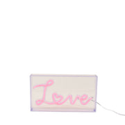 Cadre lumineux néon LOVE – Rouge