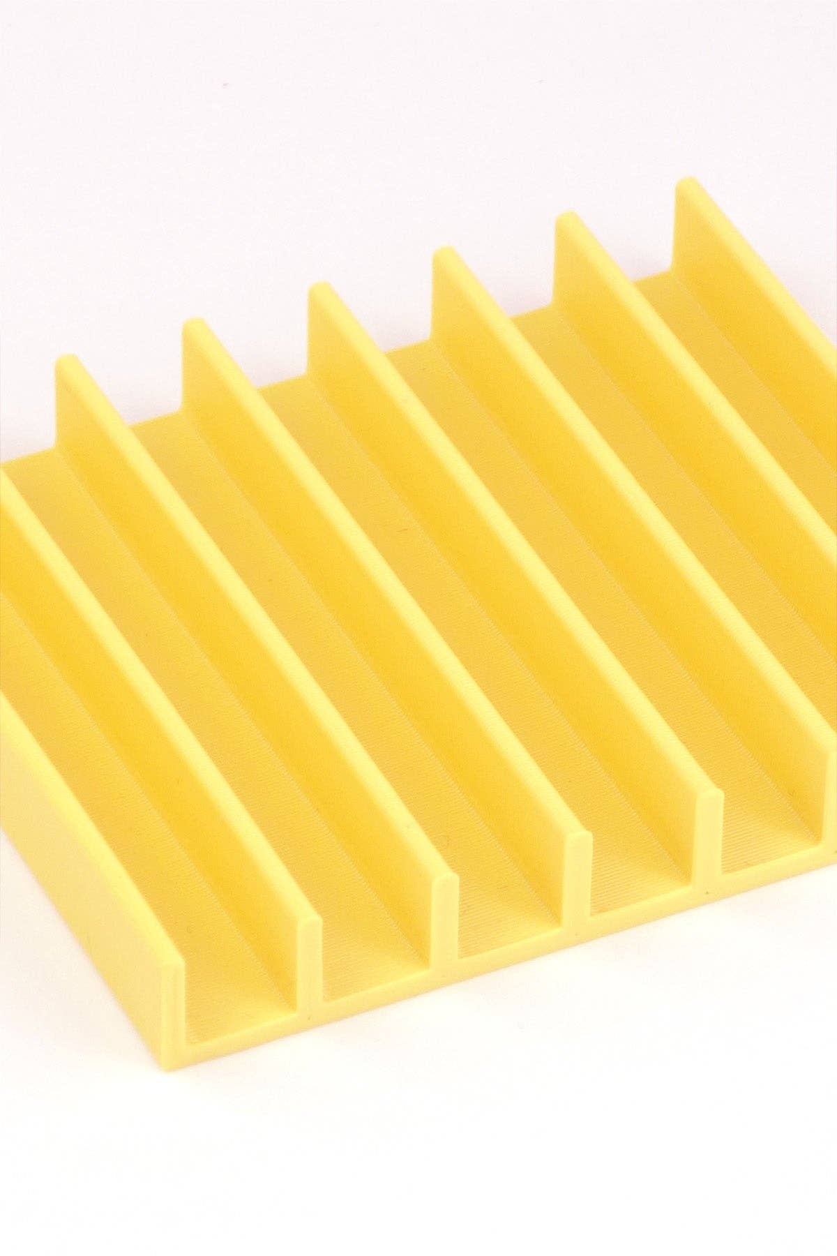 Porte-savon en plastique recyclé – Tropical Yellow Reef