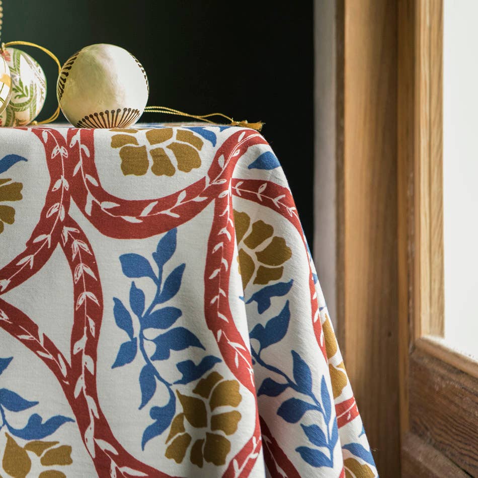 Nappe multicolore motif cachemire - 160x270 cm