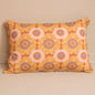 Coussin floral POP orange - 40x60