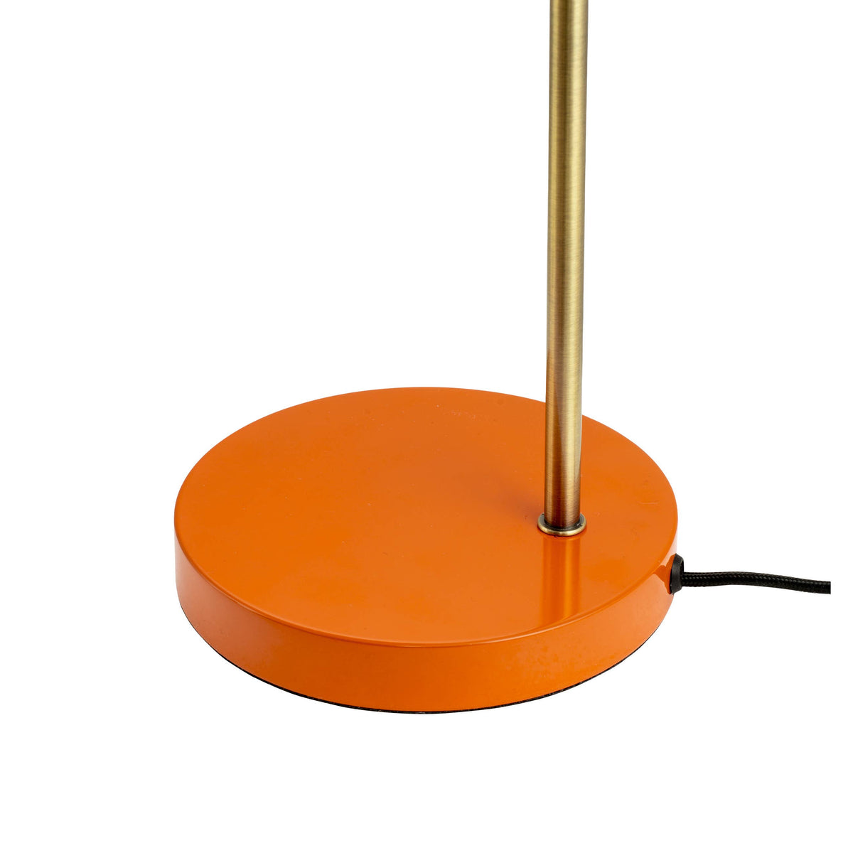 Lampe à poser OCEAN orange & laiton