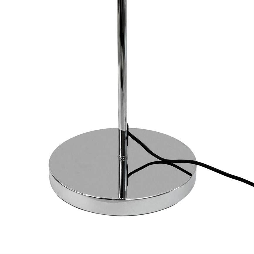 Lampadaire OCEAN bleu & chrome