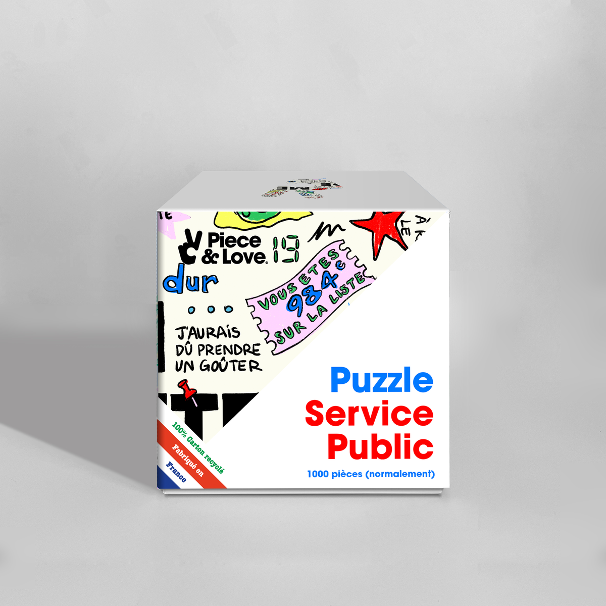 Puzzle 1000 pièces - Service Public