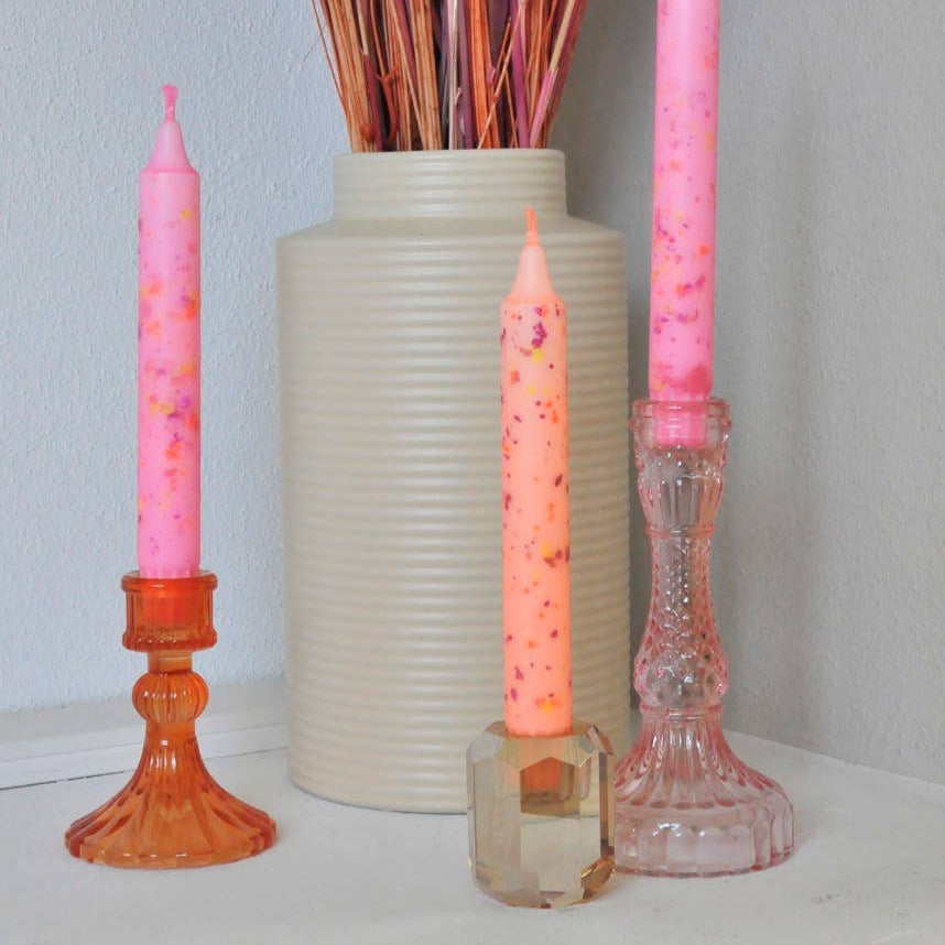 Bougeoirs en verre et cristal de AIF Candles