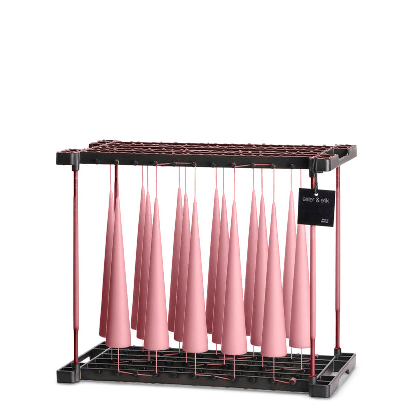 Bougie CONE - 25 cm - N°39 Old Rose